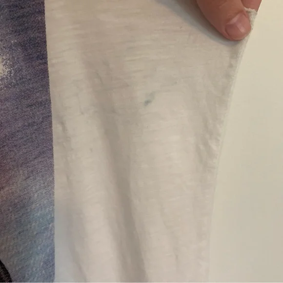 Women’s True Religion Graffiti Art Cut Off Muscle Tee Punk Alt Size Medium - Picture 7 of 12